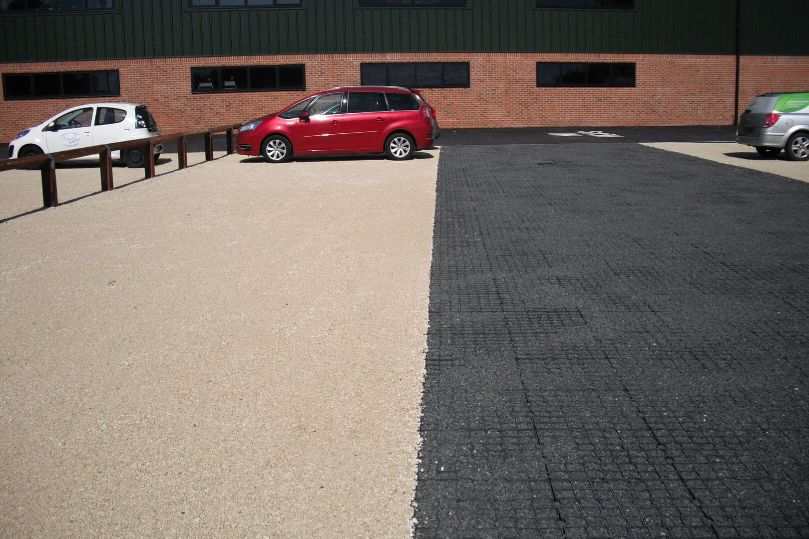 Gravel driveway